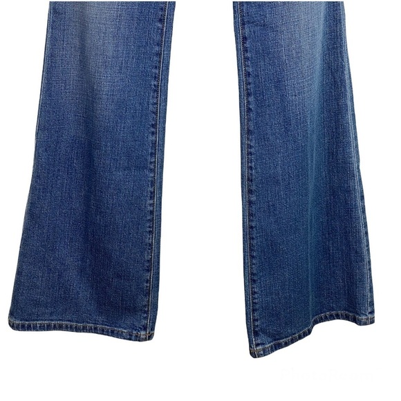 NWT Loft Jeans Modern Flare Ann Taylor Size 25l Long or Size 2 Medium Wash Blue - Picture 5 of 10